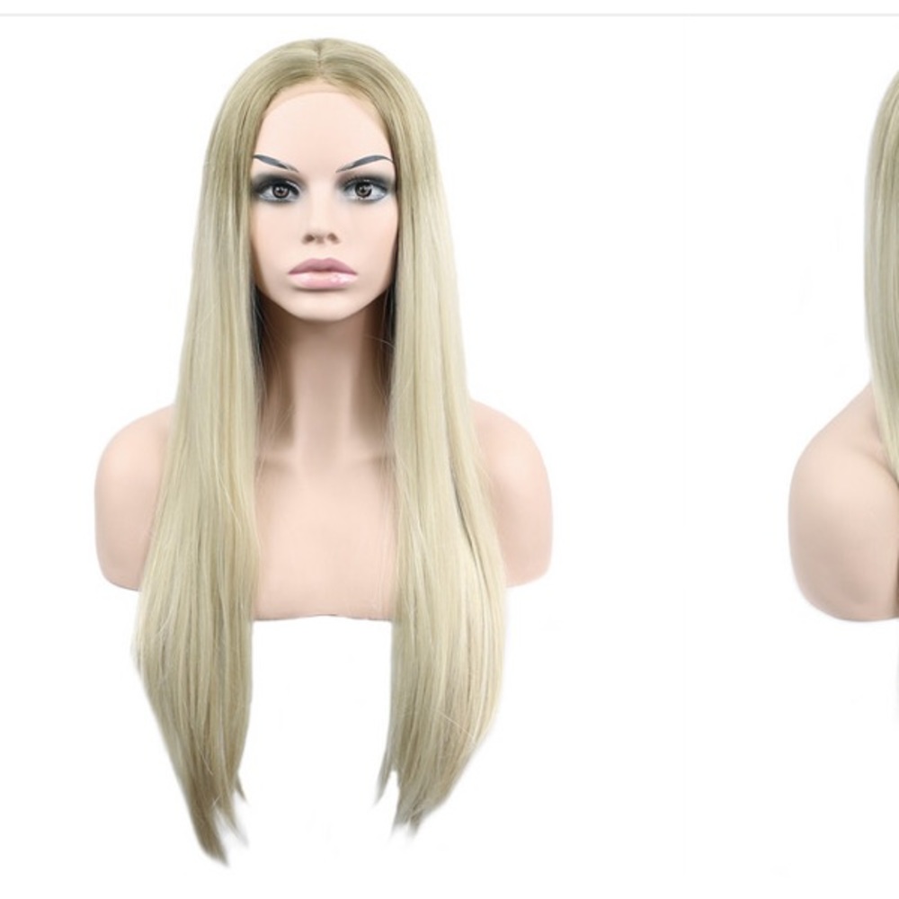Blonde Synthetic Lace Front Wig
